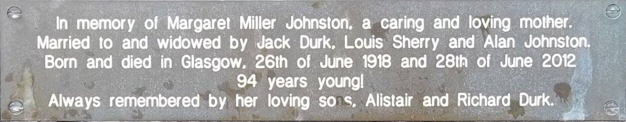 Margaret Miller Johnston
