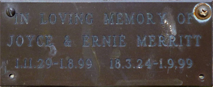 Joyce and Ernie Merritt