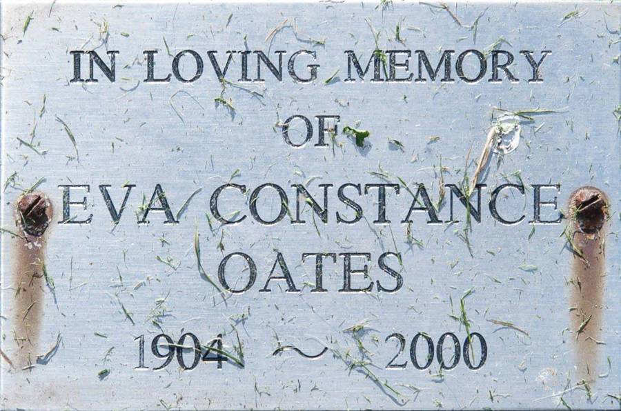 Eva Constance Oates