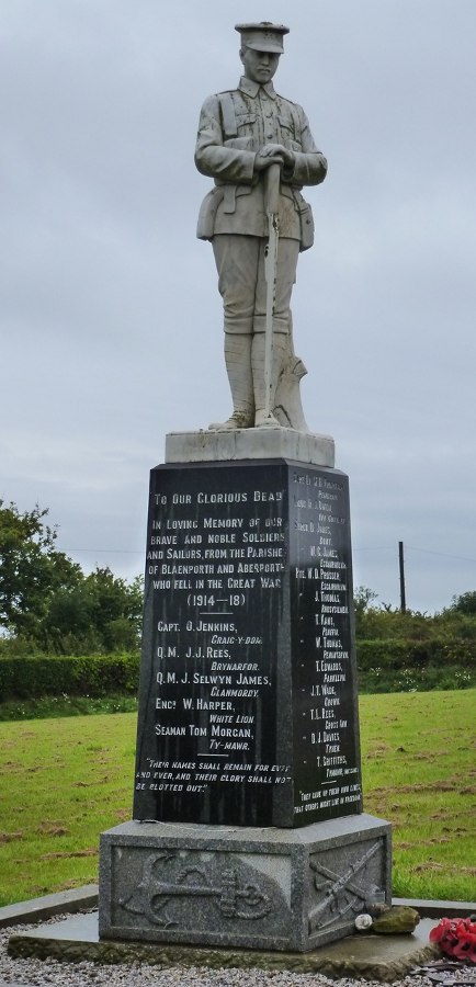 War Memorial - Aberporth, Ceredigion, Wales