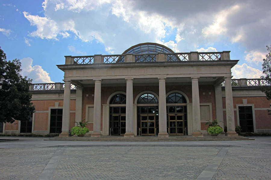 Entrance and visitors center