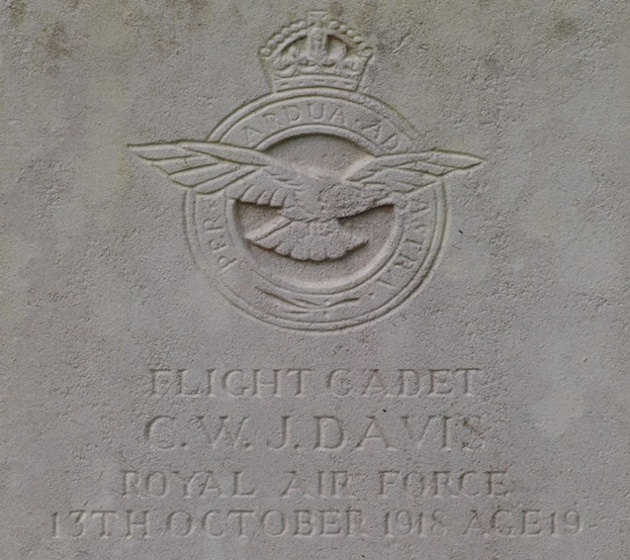 Flight Cadet C. W. J. Davis