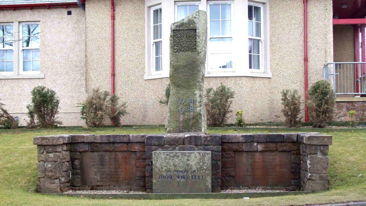 War Memorial - Crook of Devon, Perth and Kinross, Scotland