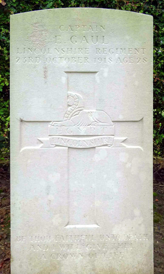 Grave of Ernest Gaul