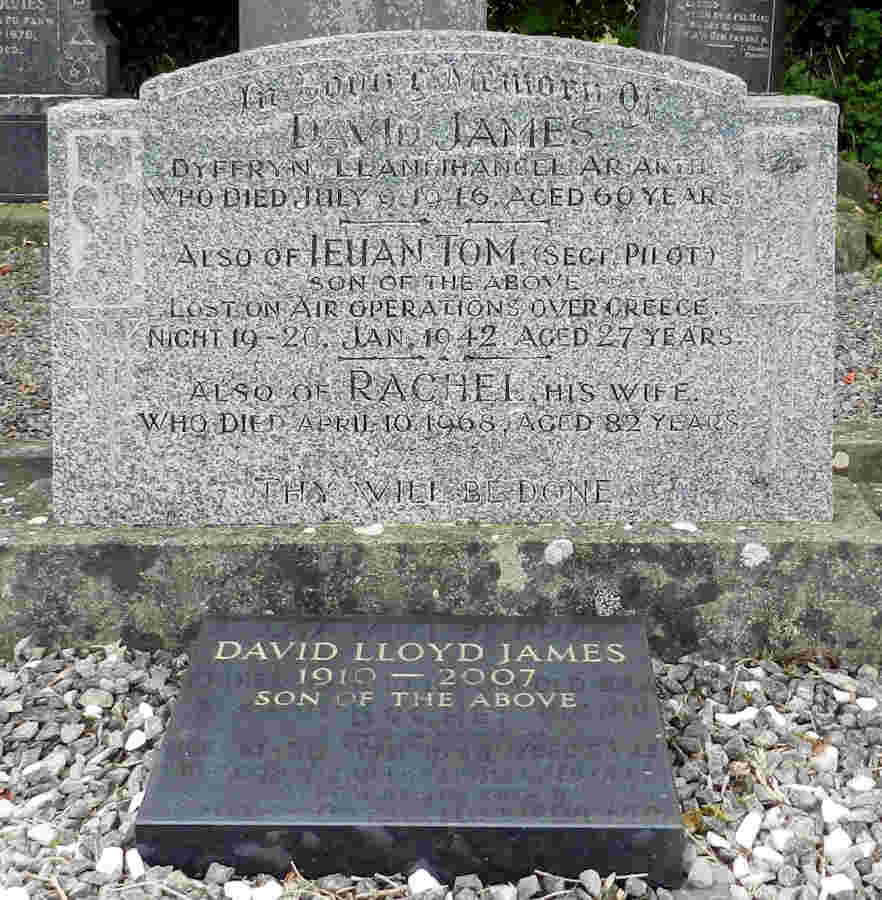 James family grave