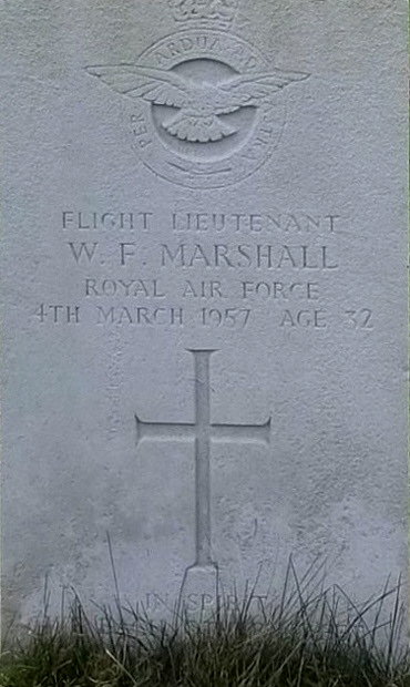 Flight Lieutenant W. F. Marshall