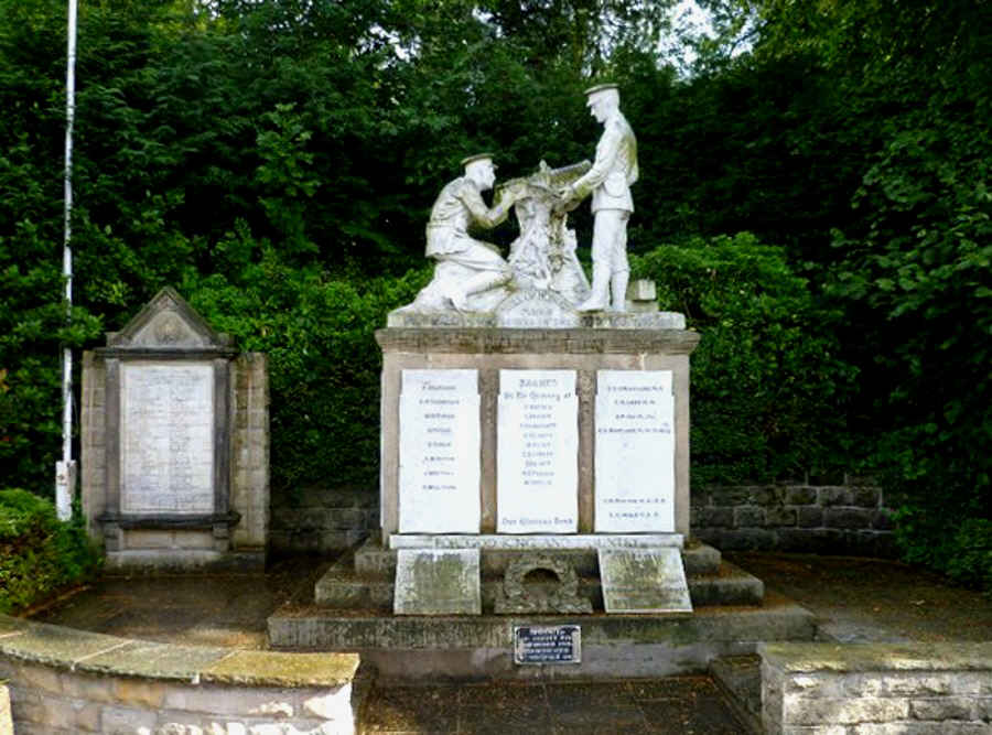 War Memorial - West Hallam, Derbyshire, England