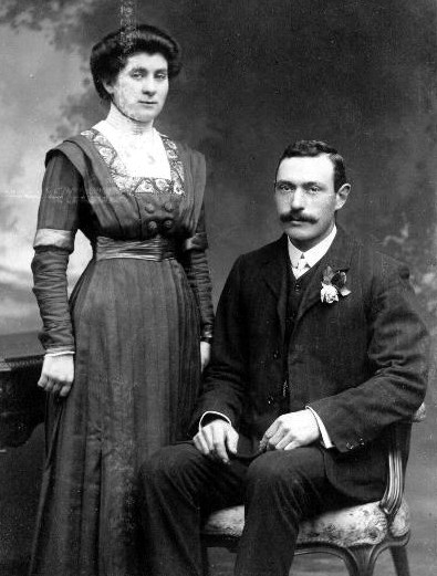 Herbert John Brill Dean and wife Minnie M. Dean, nee Haverly