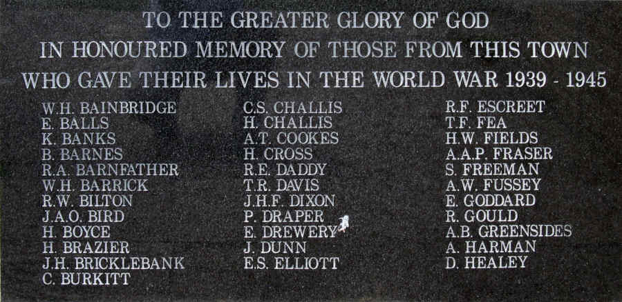 Names WW II
