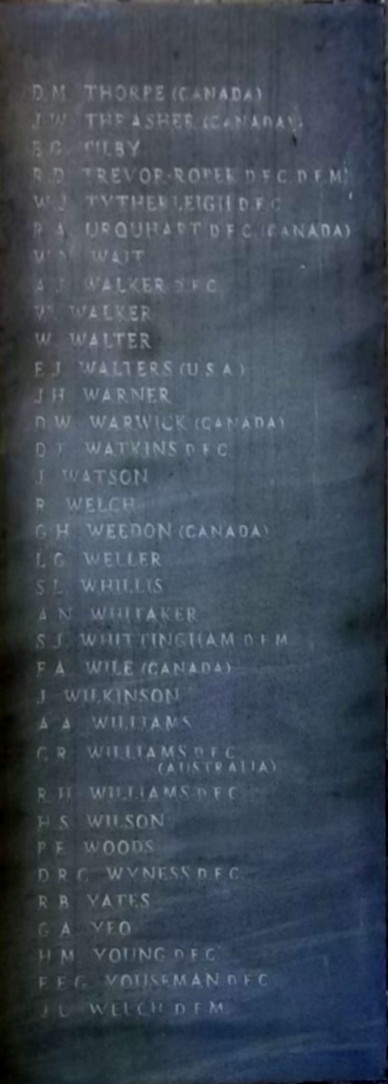 Names WW II