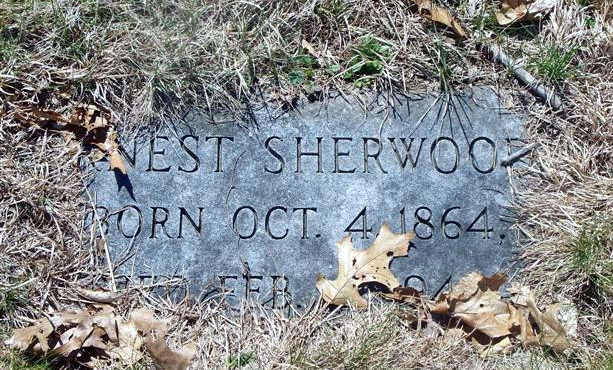 Grave of Ernest Sherwood